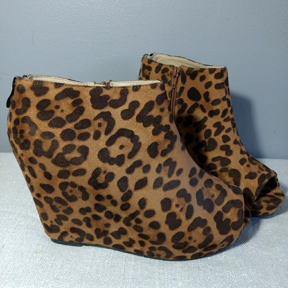 Torrid Leopard Booties